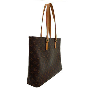 Louis Vuitton Tote Brown Luco Monogram Bag